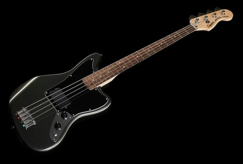 SQUIER AFFINITY JAGUAR BASS H IL BAJO ELECTRICO CHARCOAL FROST METALLIC - Image 17