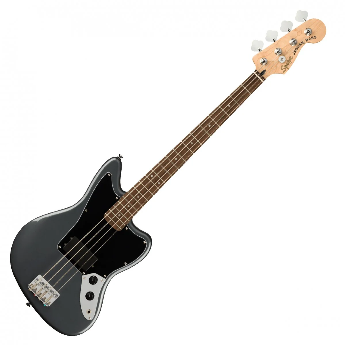 SQUIER AFFINITY JAGUAR BASS H IL BAJO ELECTRICO CHARCOAL FROST METALLIC - Image 7