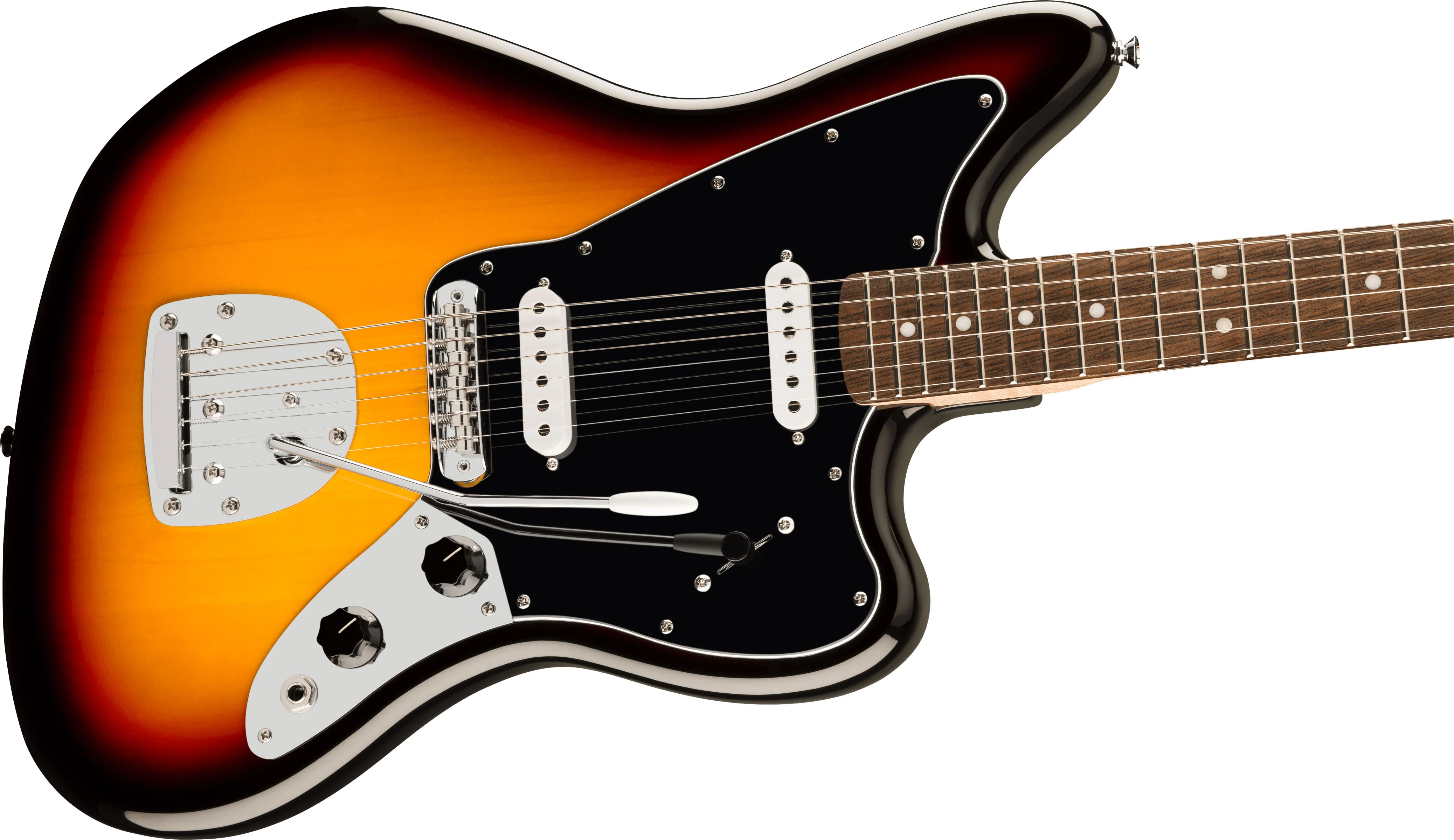 SQUIER AFFINITY JAGUAR IL GUITARRA ELECTRICA 3 COLORES SUNBURST - Image 3