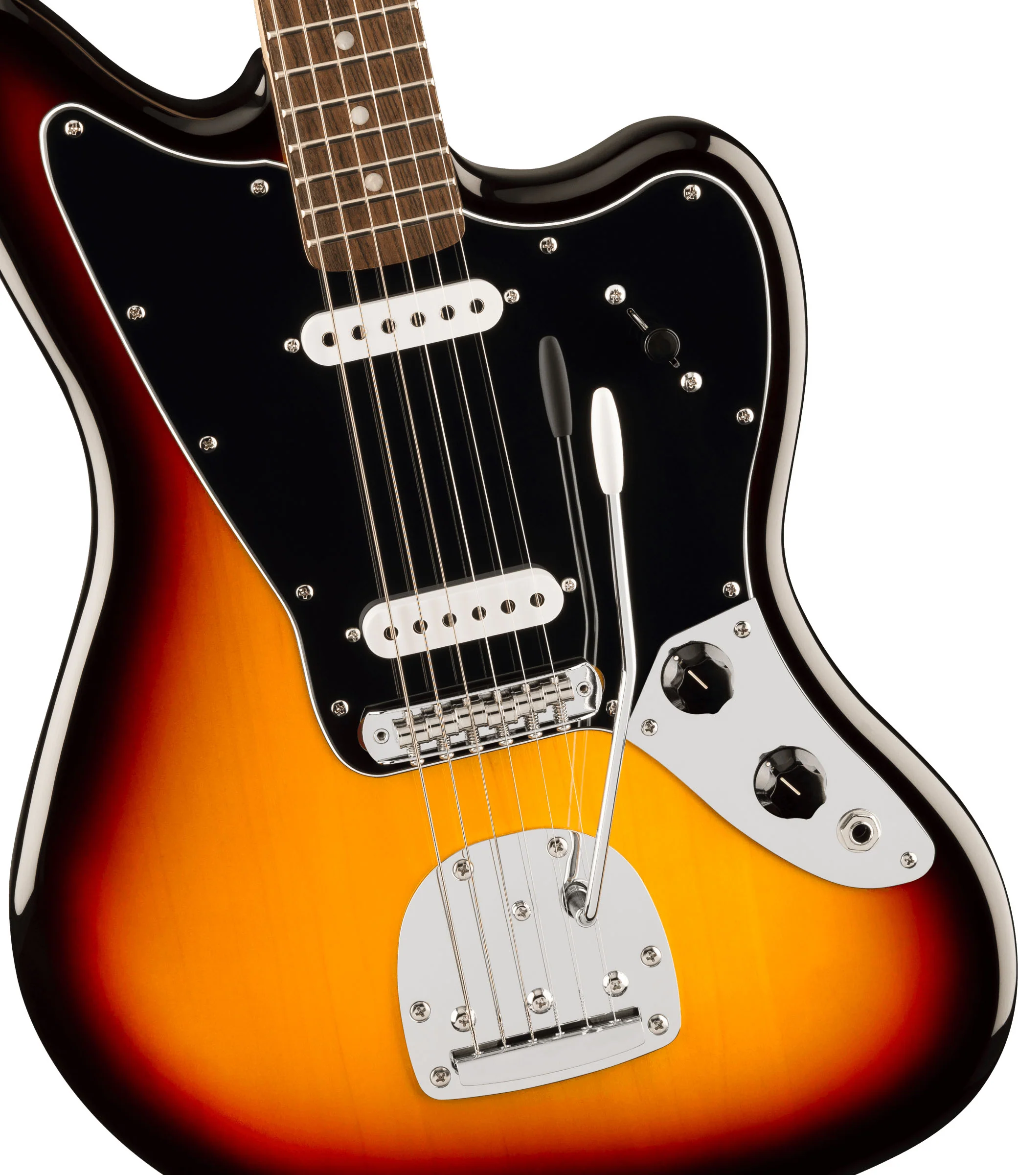 SQUIER AFFINITY JAGUAR IL GUITARRA ELECTRICA 3 COLORES SUNBURST - Image 4