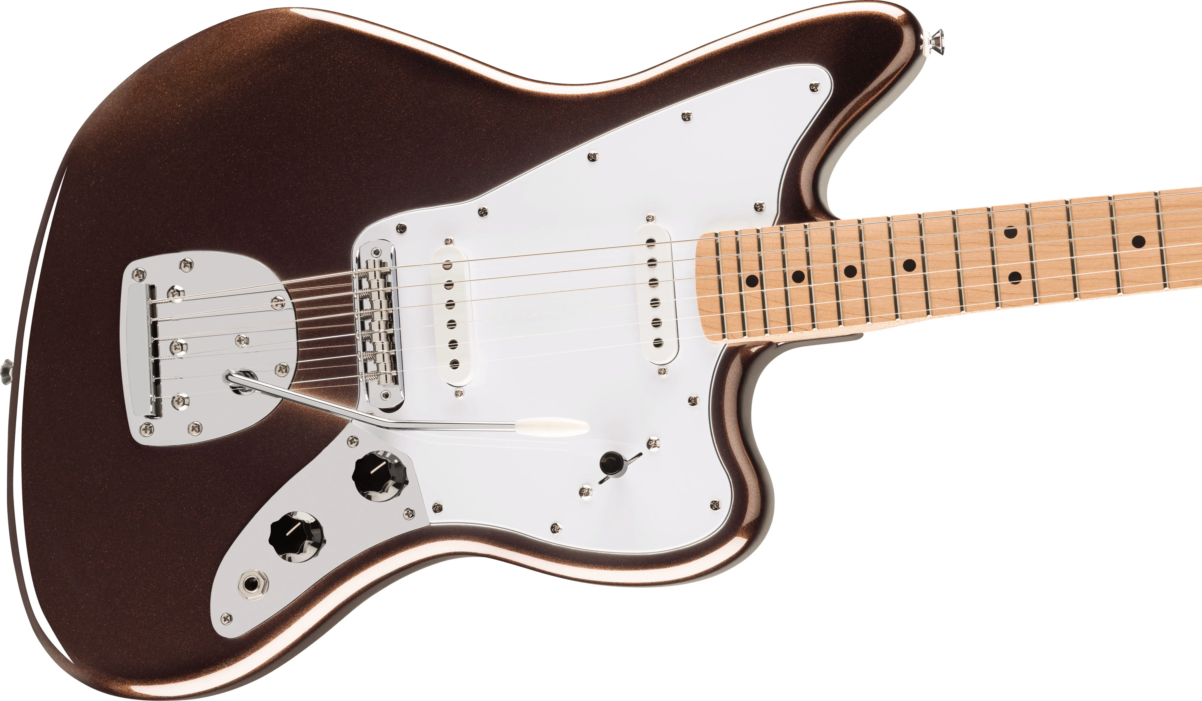 SQUIER AFFINITY JAGUAR MN GUITARRA ELECTRICA MYSTIC METALLIC BROWN - Image 3