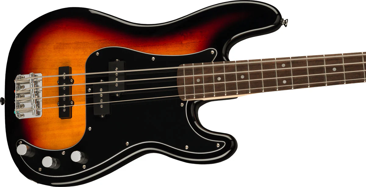 SQUIER AFFINITY PACK PRECISION BASS PJ 3TS IL BAJO ELECTRICO 3 COLORES SUNBURST - Image 5