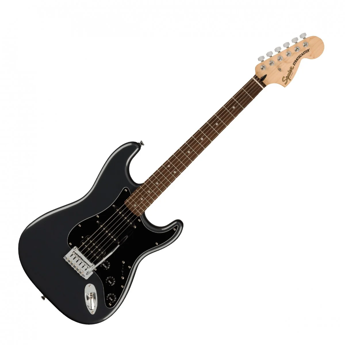 SQUIER AFFINITY PACK STRATOCASTER HSS IL CFM GUITARRA ELECTRICA CHARCOAL FROST METALLIC - Image 10