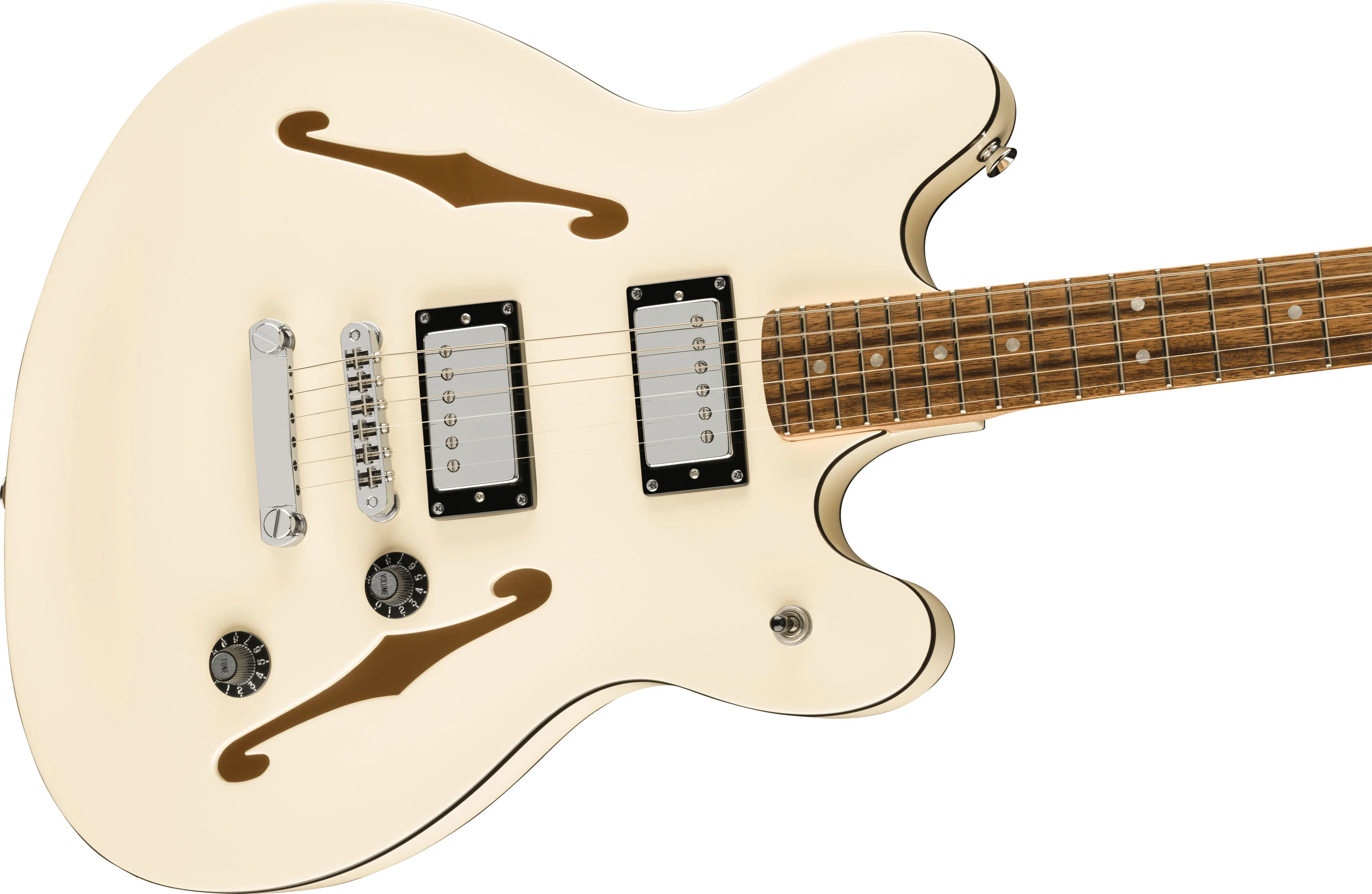 SQUIER AFFINITY STARCASTER DELUXE IL GUITARRA ELECTRICA OLYMPIC WHITE - Image 3