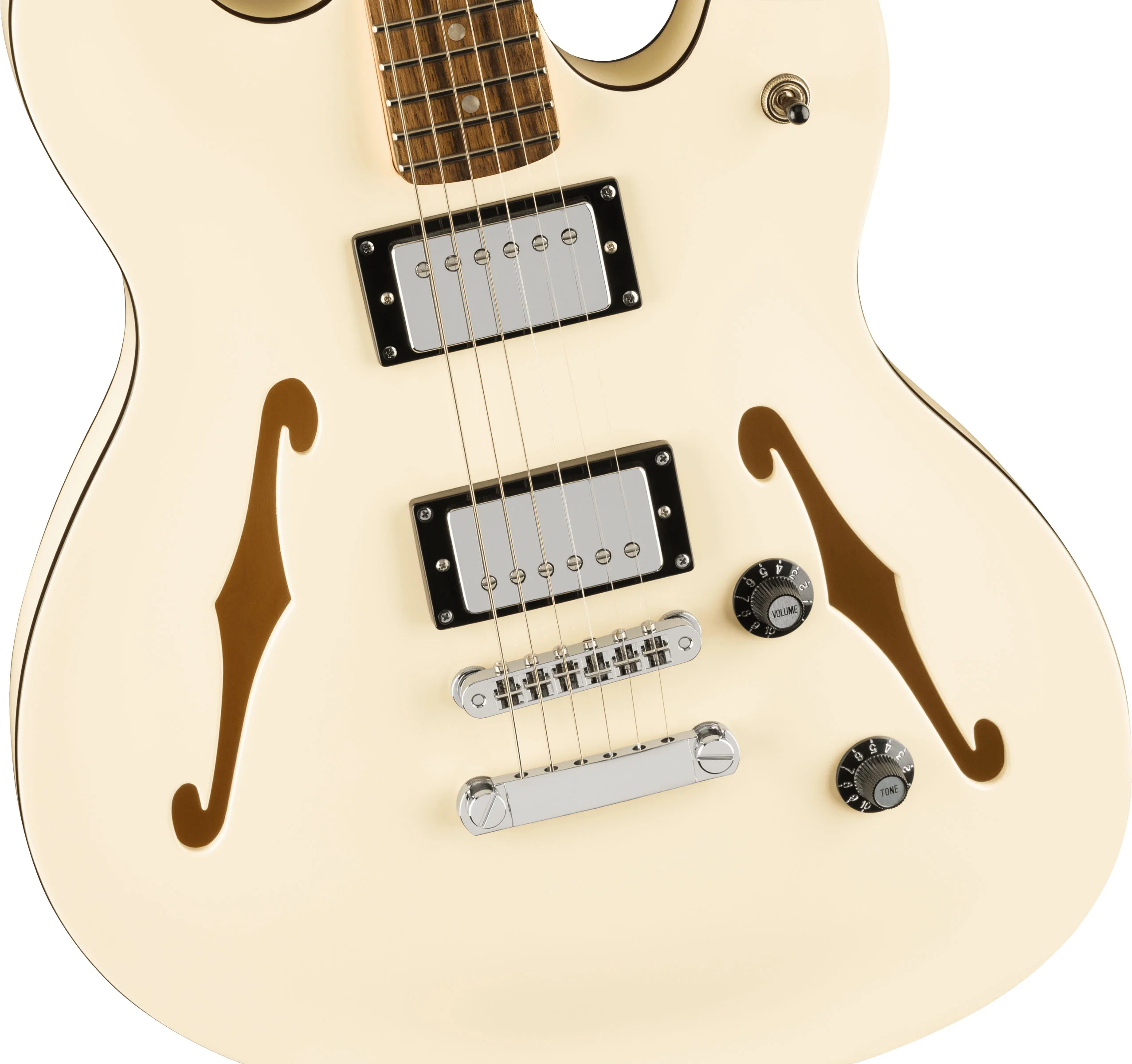 SQUIER AFFINITY STARCASTER DELUXE IL GUITARRA ELECTRICA OLYMPIC WHITE - Image 4