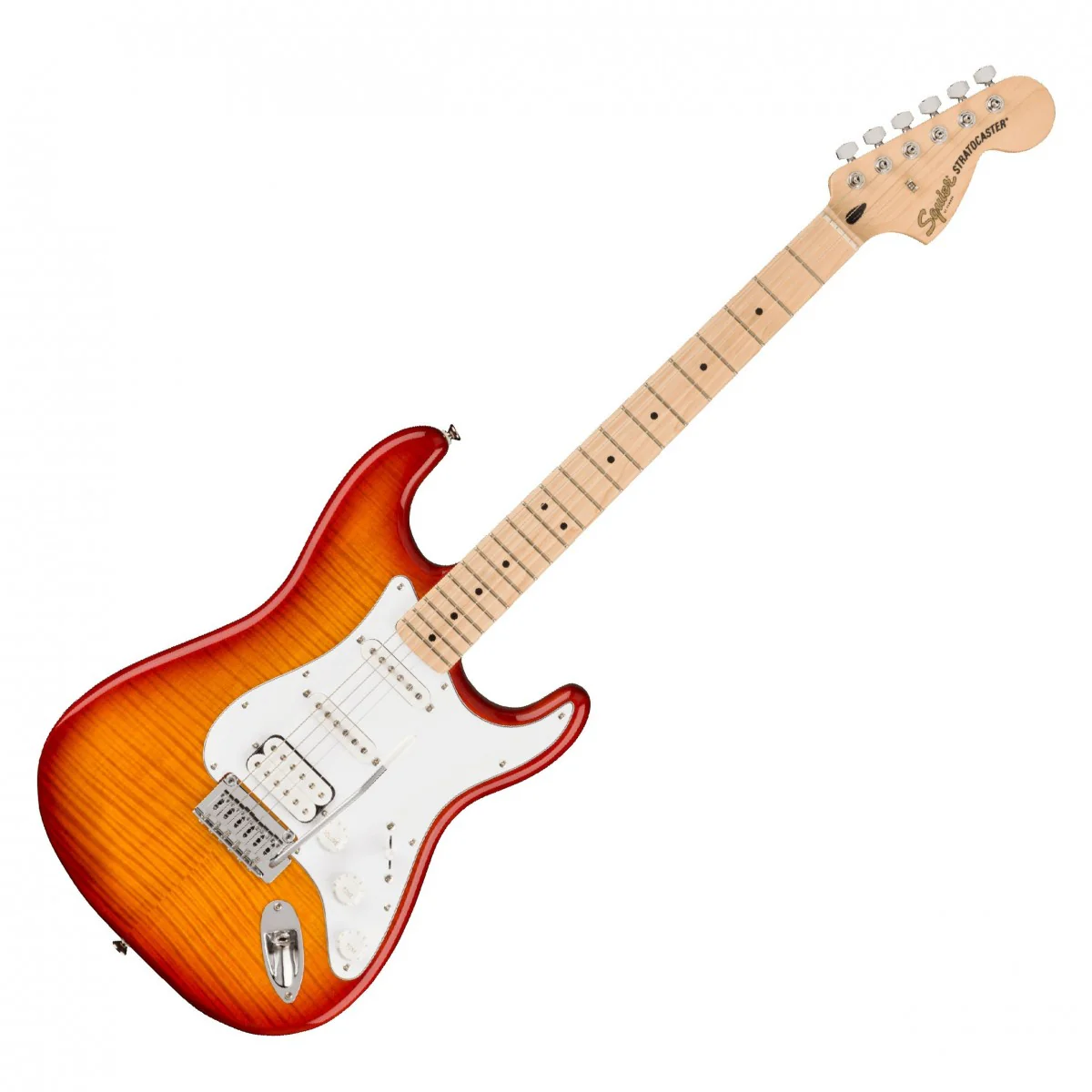SQUIER AFFINITY STRATOCASTER FMT HSS MN GUITARRA ELECTRICA SIENNA SUNBURST - Image 7