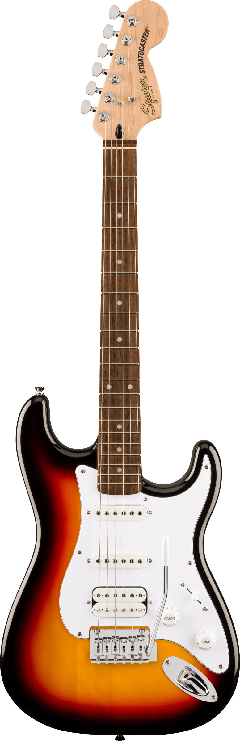 SQUIER AFFINITY STRATOCASTER JUNIOR HSS IL GUITARRA ELECTRICA 3 COLORES SUNBURST