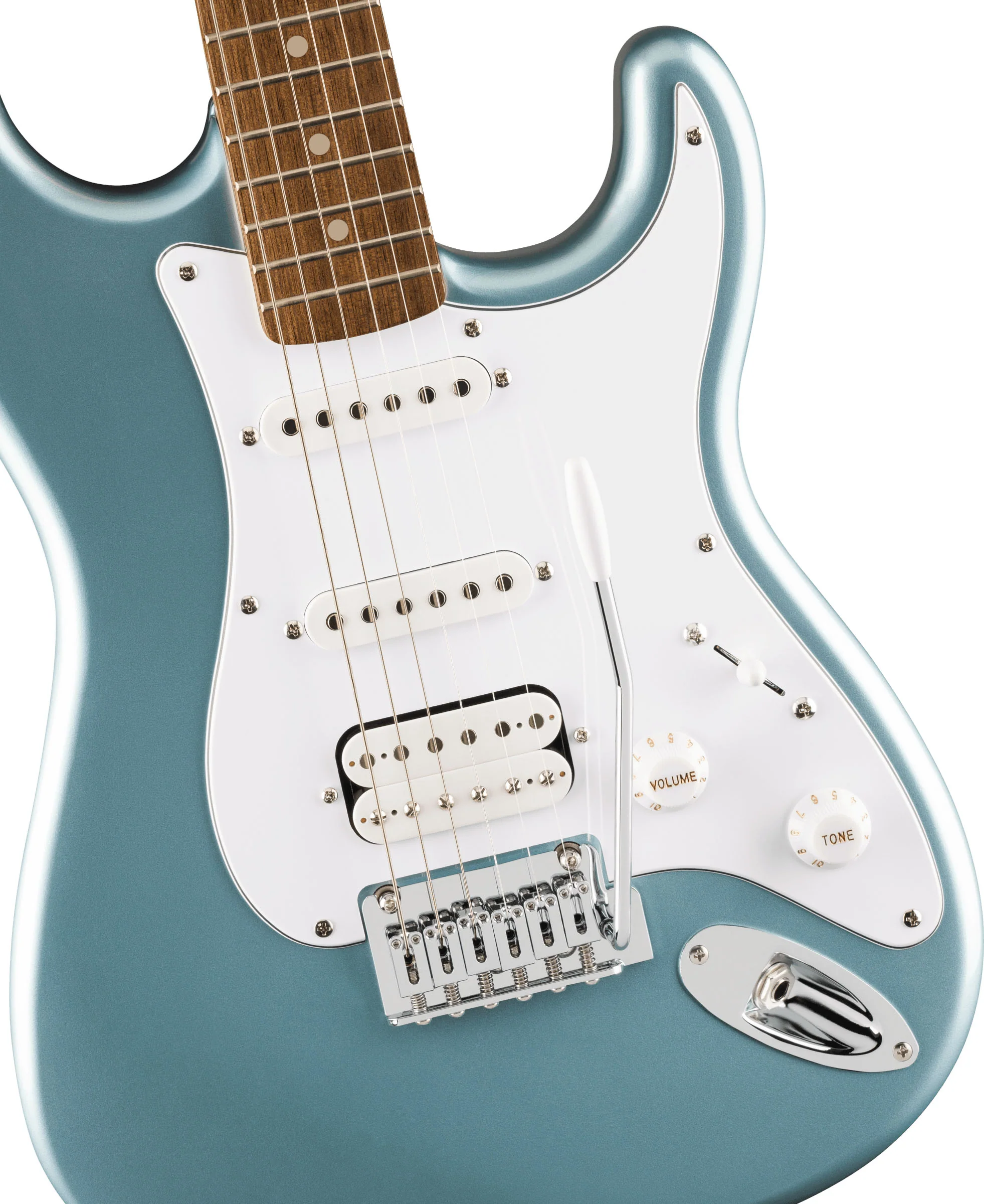 SQUIER AFFINITY STRATOCASTER JUNIOR HSS IL GUITARRA ELECTRICA ICE BLUE METALLIC - Image 4