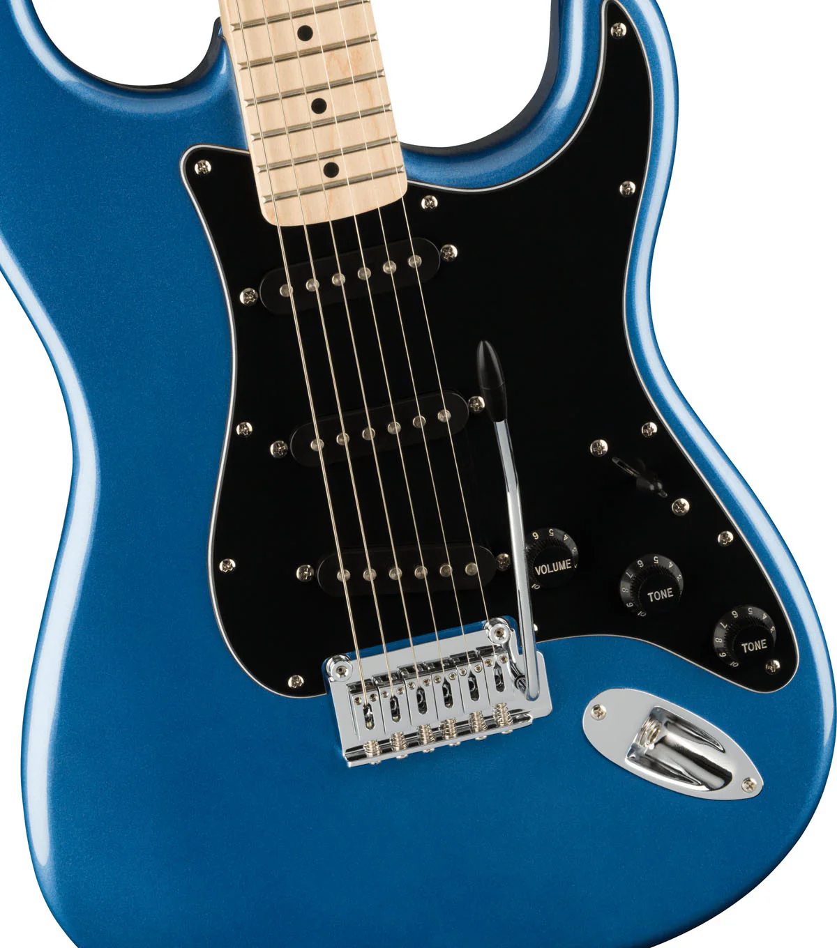 SQUIER AFFINITY STRATOCASTER MN GUITARRA ELECTRICA LAKE PLACID BLUE - Image 4