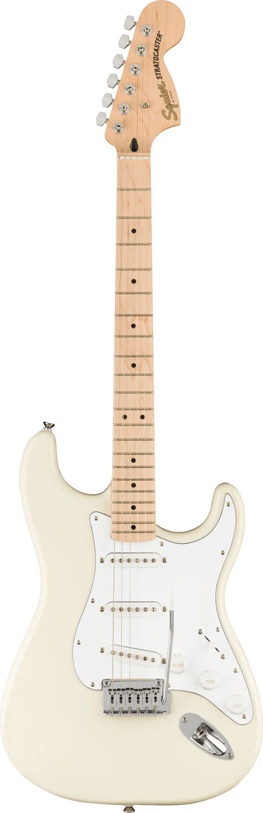 SQUIER AFFINITY STRATOCASTER MN GUITARRA ELECTRICA OLYMPIC WHITE