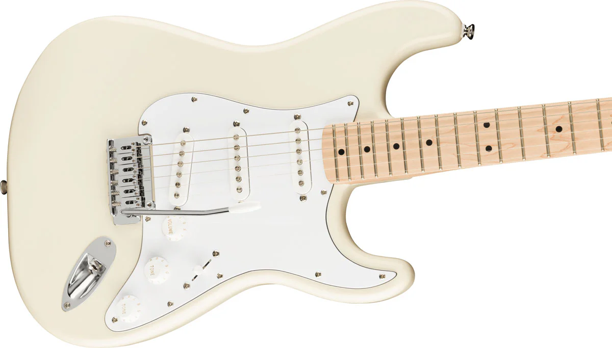 SQUIER AFFINITY STRATOCASTER MN GUITARRA ELECTRICA OLYMPIC WHITE - Image 3
