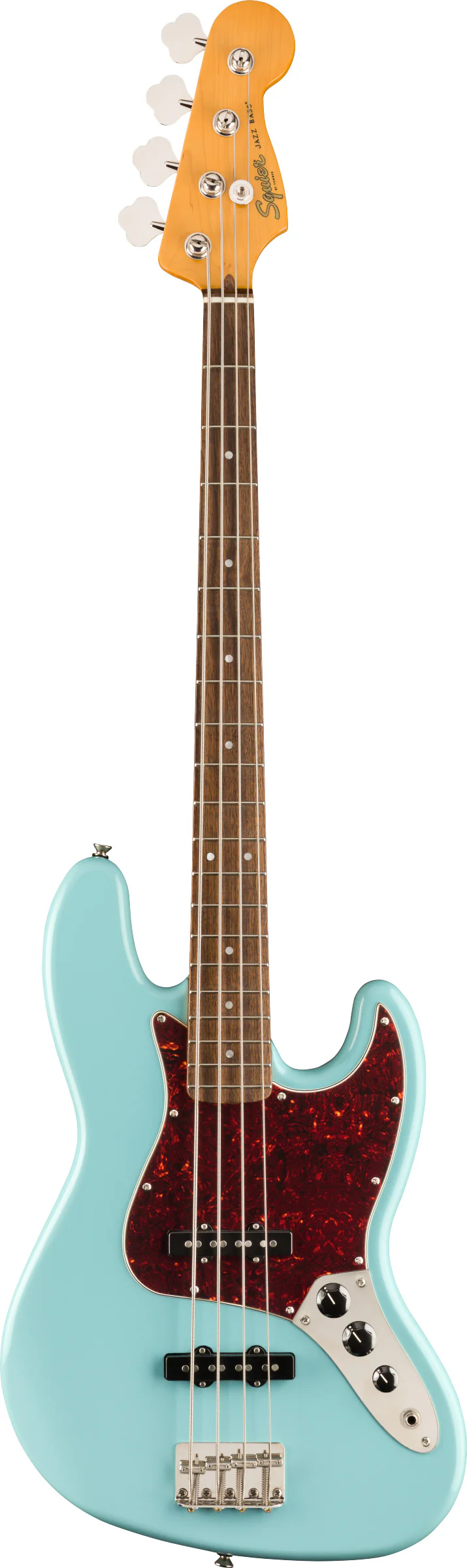 SQUIER CLASSIC VIBE 60S JAZZ BASS IL BAJO ELECTRICO DAPHNE BLUE