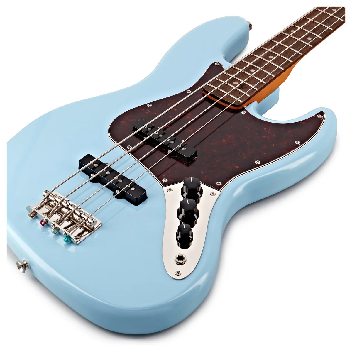 SQUIER CLASSIC VIBE 60S JAZZ BASS IL BAJO ELECTRICO DAPHNE BLUE - Image 10