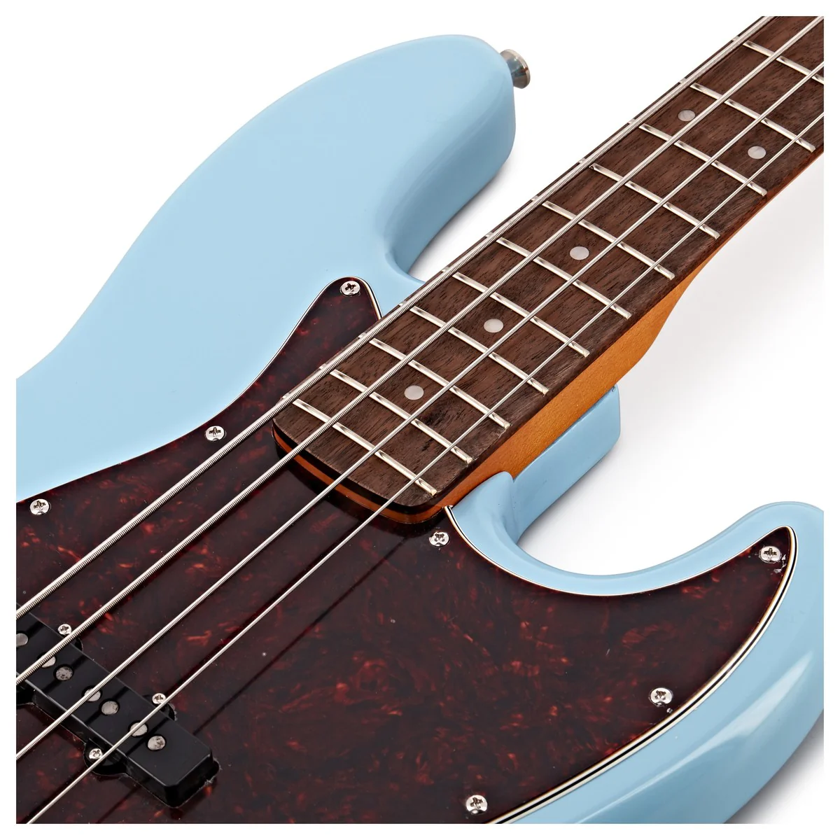 SQUIER CLASSIC VIBE 60S JAZZ BASS IL BAJO ELECTRICO DAPHNE BLUE - Image 11