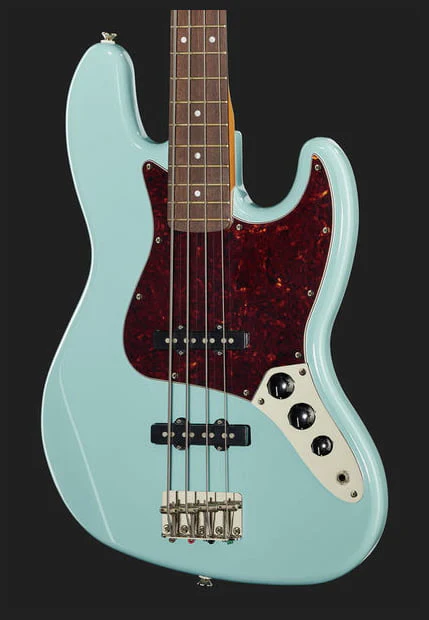 SQUIER CLASSIC VIBE 60S JAZZ BASS IL BAJO ELECTRICO DAPHNE BLUE - Image 15