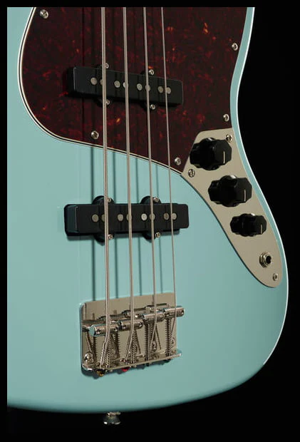 SQUIER CLASSIC VIBE 60S JAZZ BASS IL BAJO ELECTRICO DAPHNE BLUE - Image 20