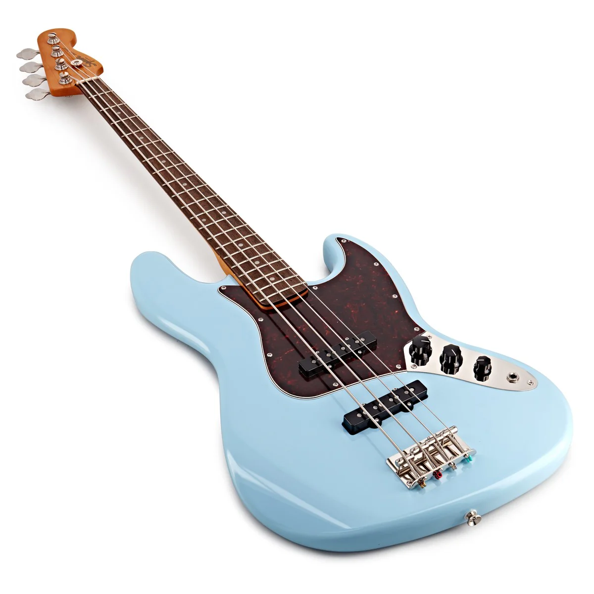 SQUIER CLASSIC VIBE 60S JAZZ BASS IL BAJO ELECTRICO DAPHNE BLUE - Image 9