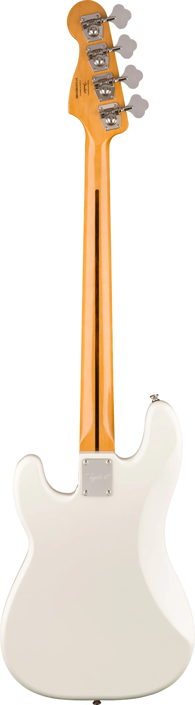 SQUIER CLASSIC VIBE 60S PRECISION BASS IL BAJO ELECTRICO OLYMPIC WHITE - Image 2