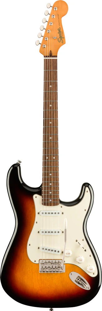 SQUIER CLASSIC VIBE 60S STRATOCASTER IL GUITARRA ELECTRICA 3 COLORES SUNBURST
