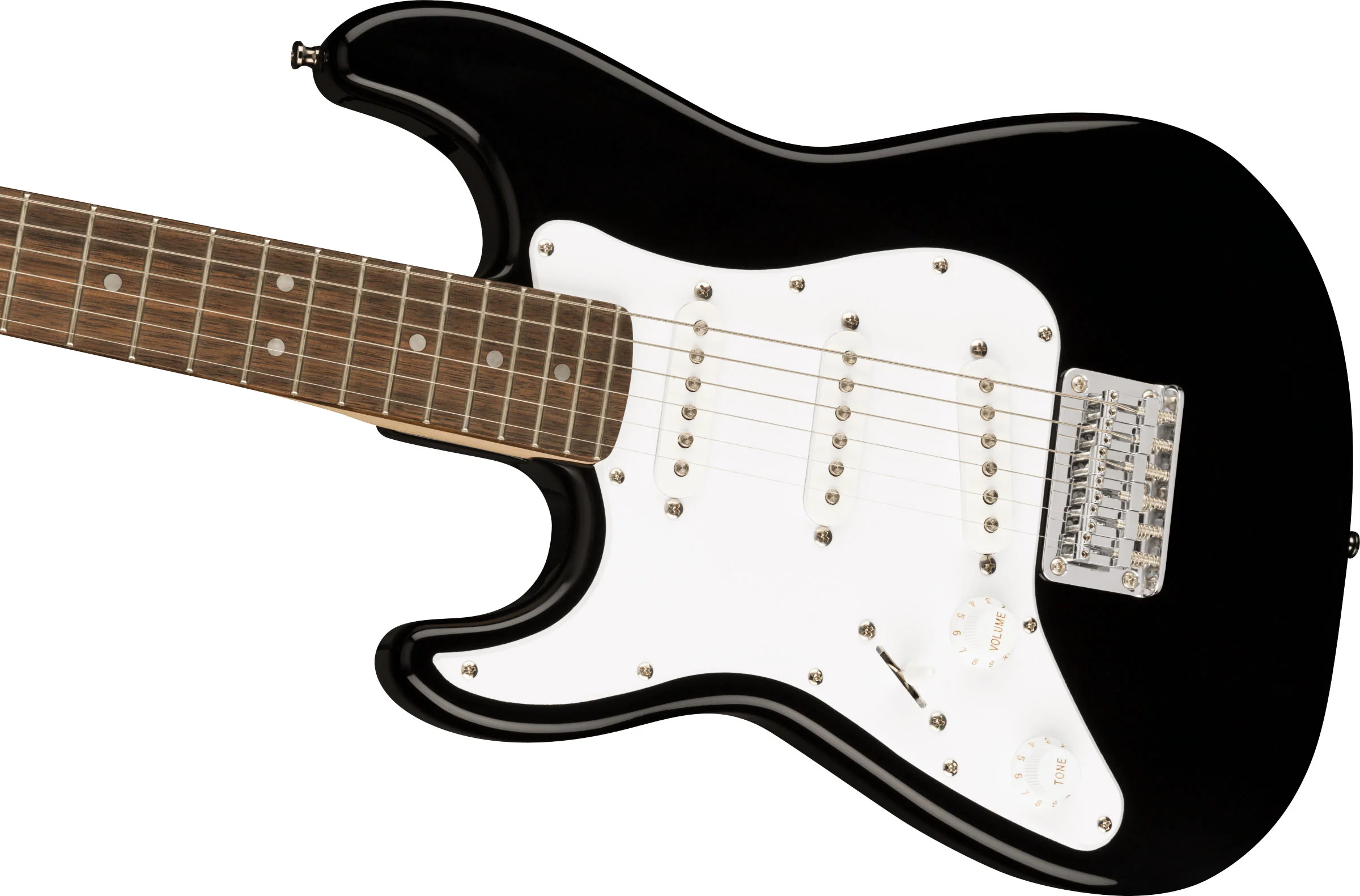 SQUIER MINI STRATOCASTER LH IL GUITARRA ELECTRICA PARA ZURDOS NEGRA - Image 3