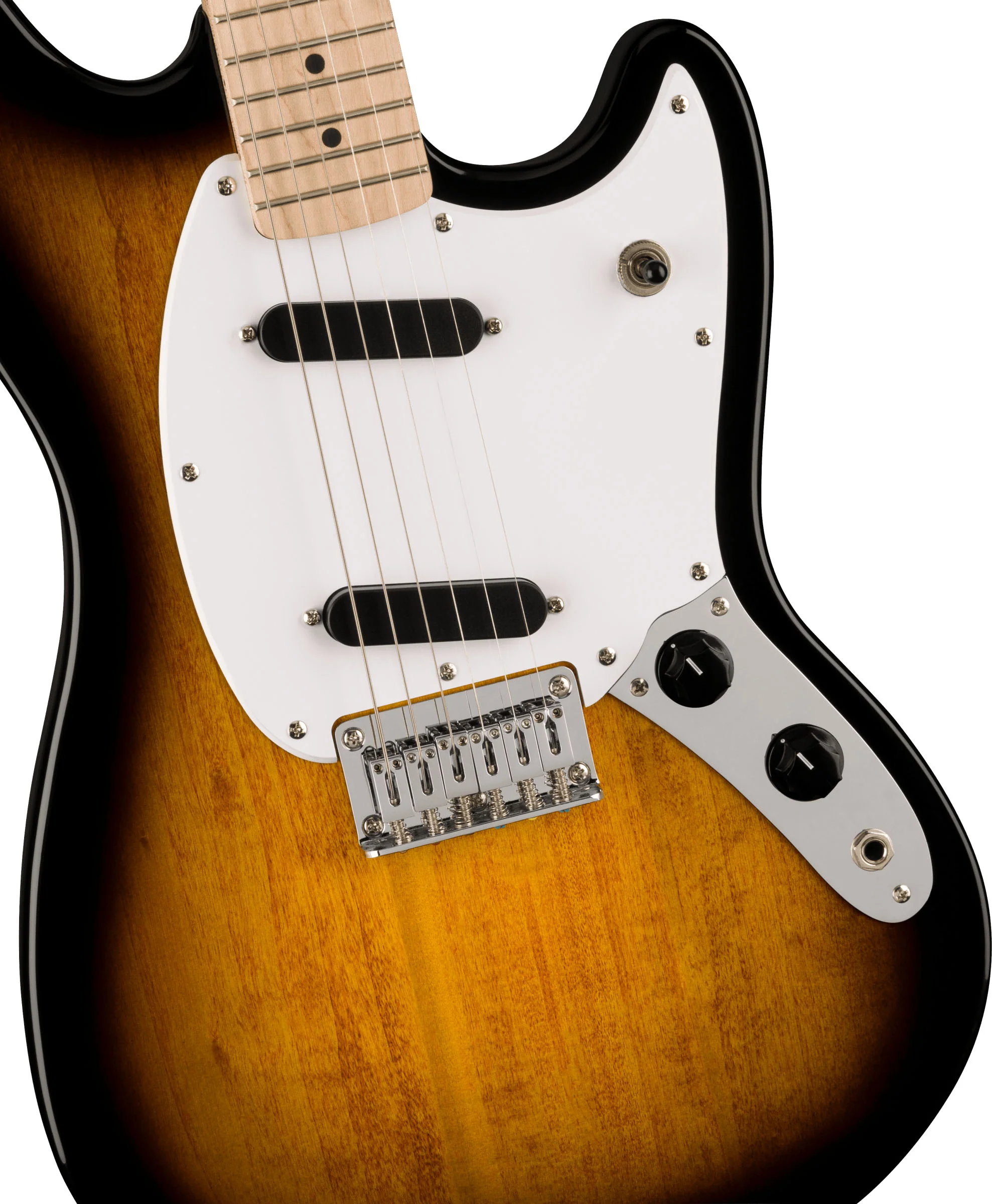 SQUIER SONIC MUSTANG MN GUITARRA ELECTRICA 2 COLORES SUNBURST - Image 4