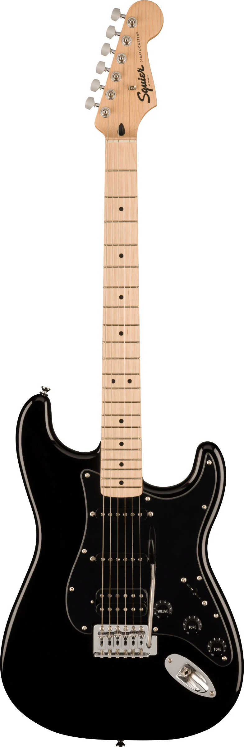 SQUIER SONIC STRATOCASTER HSS MN GUITARRA ELECTRICA NEGRA