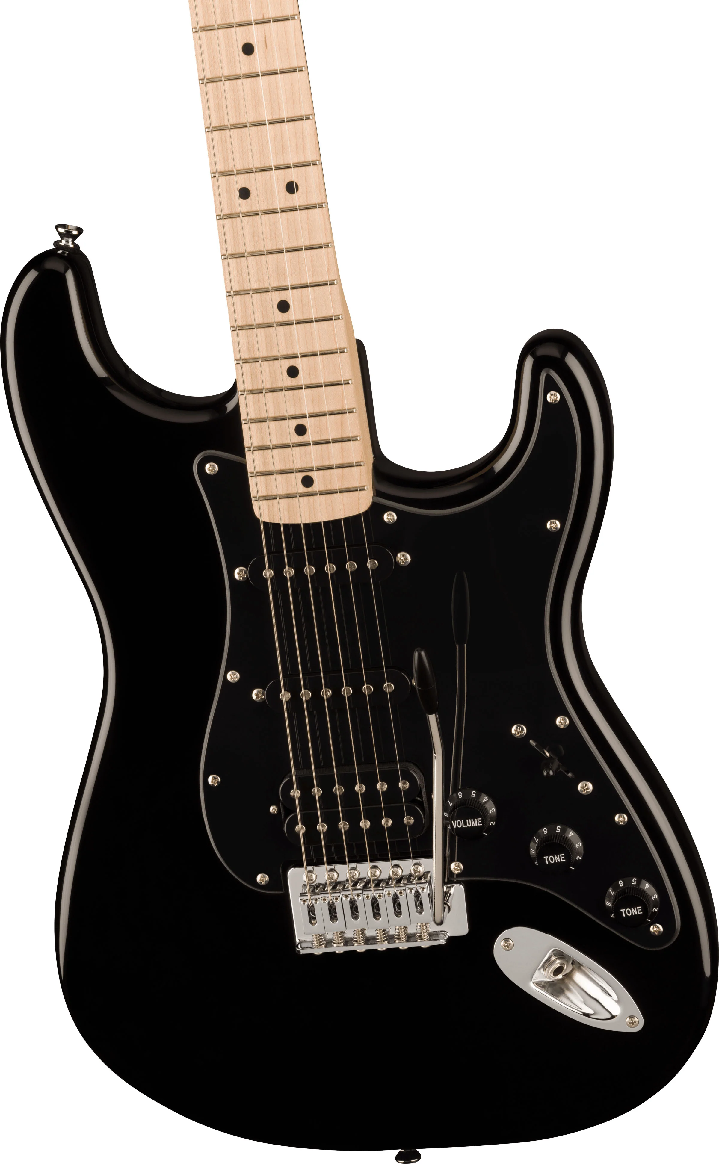 SQUIER SONIC STRATOCASTER HSS MN GUITARRA ELECTRICA NEGRA - Image 3