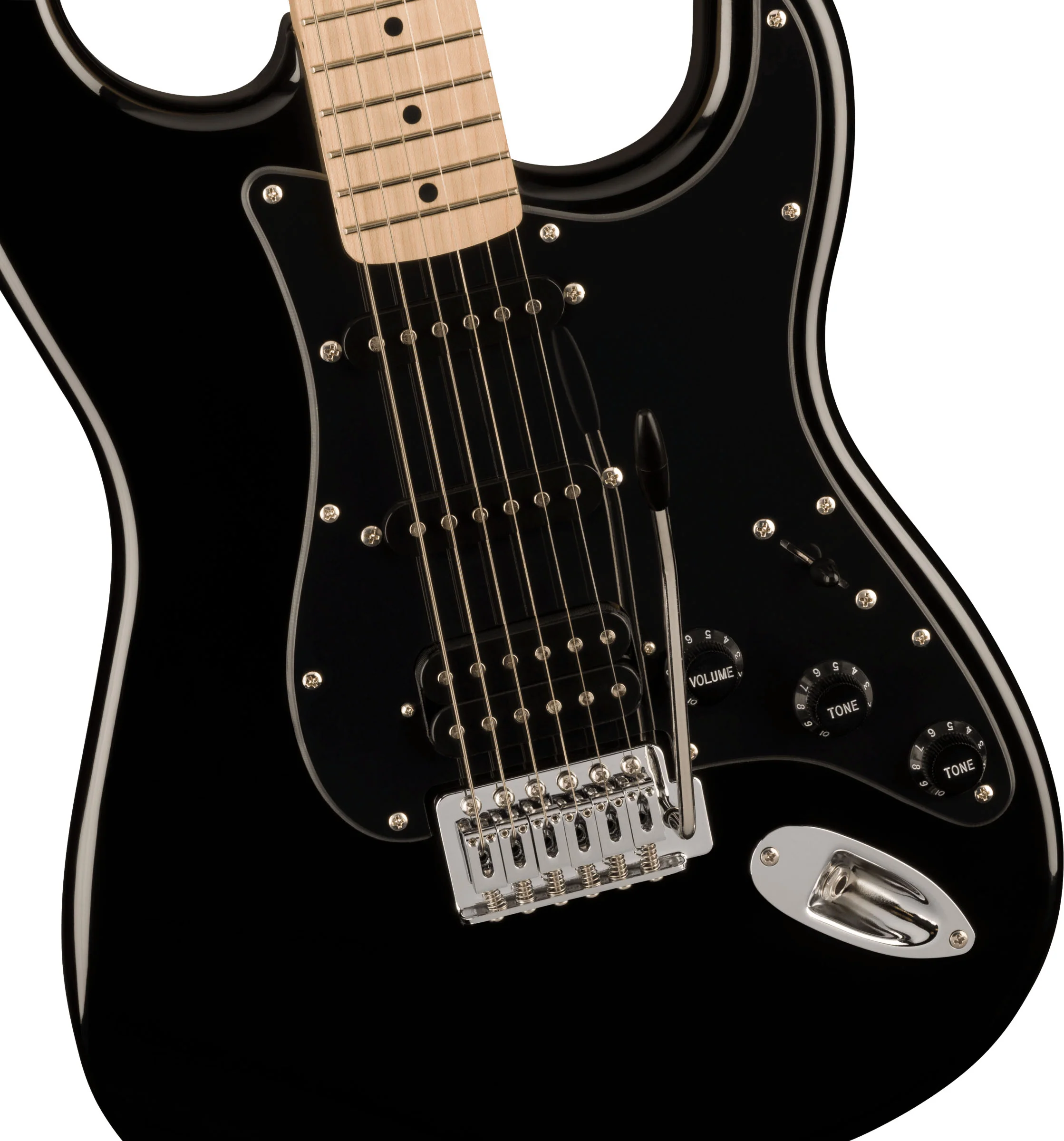 SQUIER SONIC STRATOCASTER HSS MN GUITARRA ELECTRICA NEGRA - Image 4