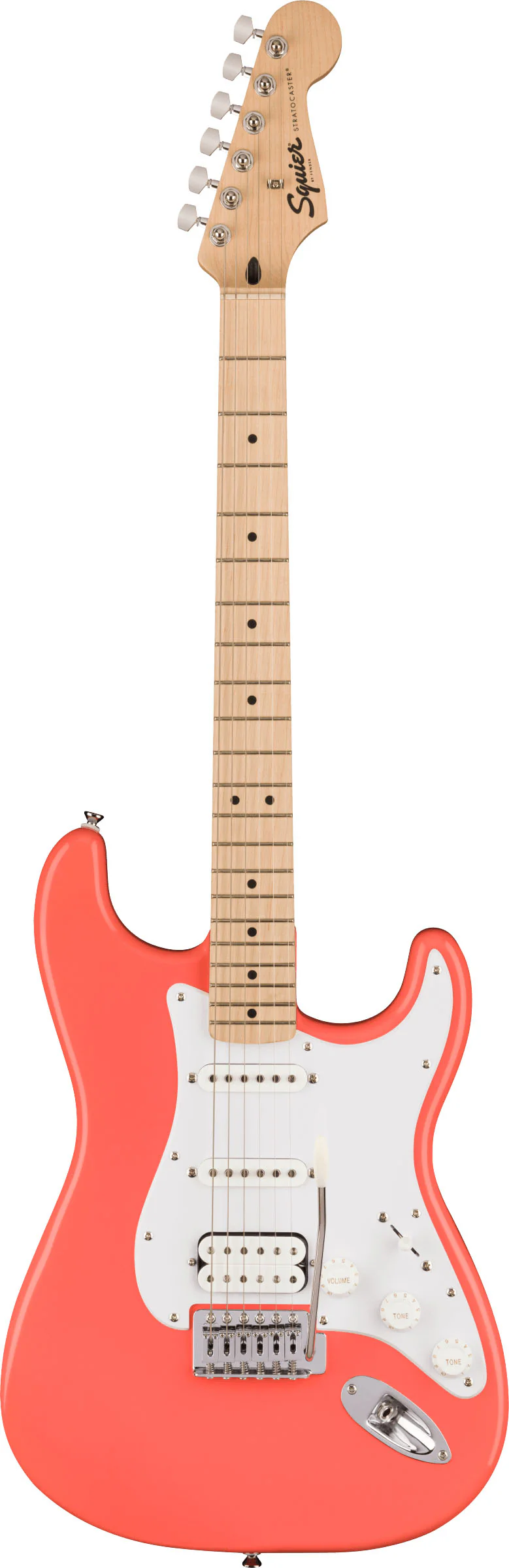 SQUIER SONIC STRATOCASTER HSS MN GUITARRA ELECTRICA TAHITIAN CORAL