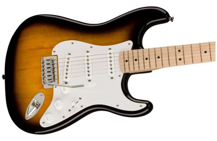 SQUIER SONIC STRATOCASTER PACK MN GUITARRA ELECTRICA 2 COLORES SUNBURST - Image 4