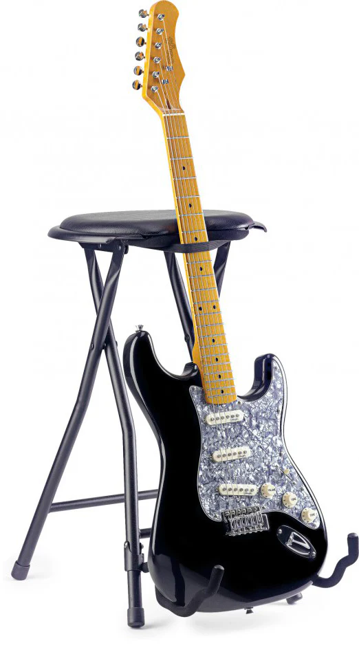 STAGG GIST-300 SOPORTE PARA GUITARRA ELECTRICA CON TABURETE - Image 3