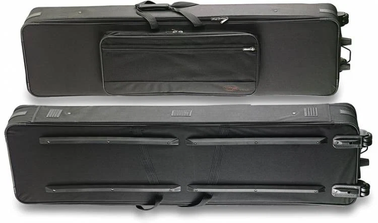 STAGG KTC150Y ESTUCHE DE TECLADO FOAM 147X46X16 CON RUEDAS