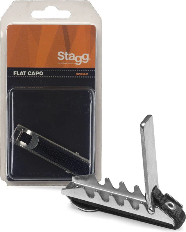 STAGG SCPM-F CEJILLA PLANA PARA GUITARRA ESPAÑOLA