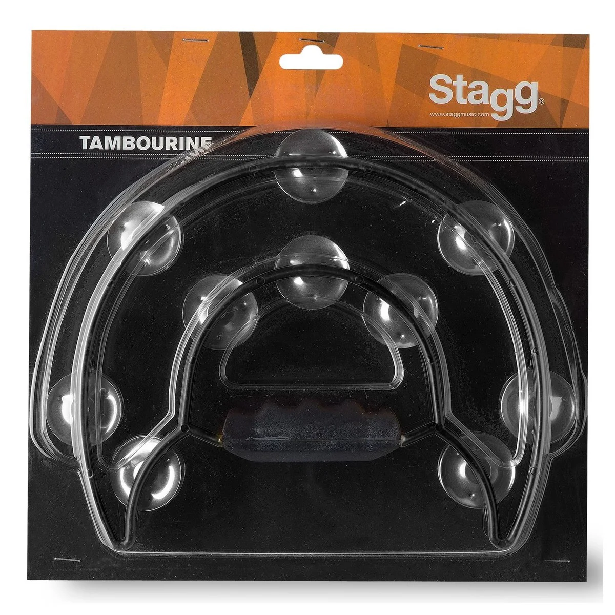 STAGG TAB-1 BK PANDERETA CON CUTAWAY DE 20 CASCABELES - Image 2