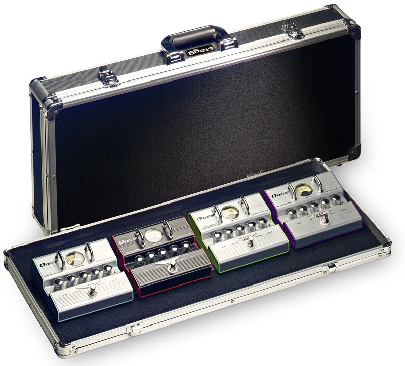 STAGG UPC688 ESTUCHE PARA PEDALES DE GUITARRA EXTRA GRANDE
