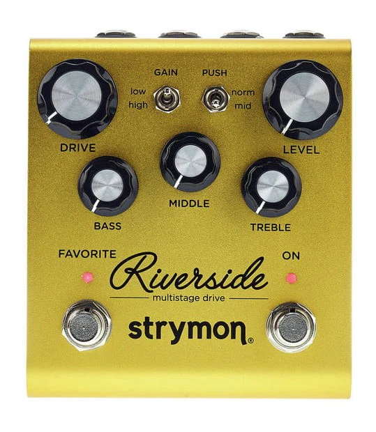 STRYMON RIVERSIDE MULTISTAGE DRIVE PEDAL OVERDRIVE DISTORSION