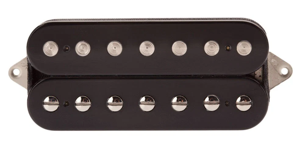 SUHR 7 HOT BRIDGE BLACK PASTILLA HUMBUCKER PUENTE 7 CUERDAS