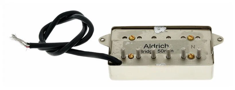 SUHR ALDRICH BRIDGE 50MM RAW NICKEL PASTILLA HUMBUCKER PUENTE - Image 5