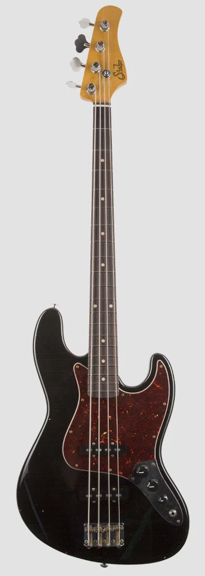 SUHR CLASSIC J ANTIQUE RW BLK BAJO ELECTRICO NEGRO