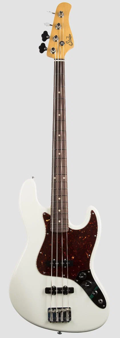 SUHR CLASSIC J RW OW BAJO ELECTRICO OLYMPIC WHITE
