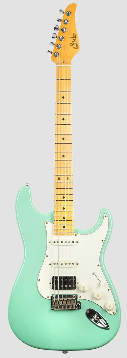 SUHR CLASSIC S ANTIQUE HSS MN SG GUITARRA ELECTRICA SURF GREEN