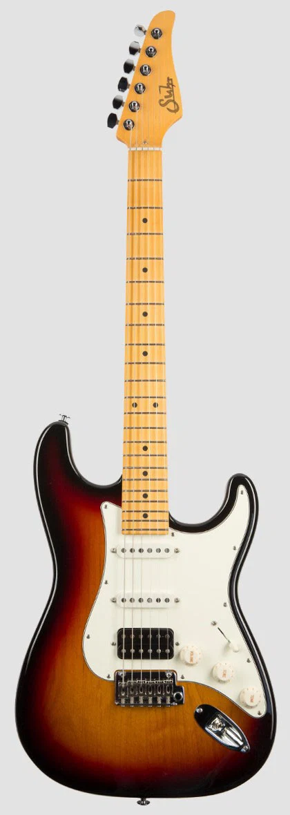 SUHR CLASSIC S HSS MN 3TS GUITARRA ELECTRICA 3 TONOS SUNBURST