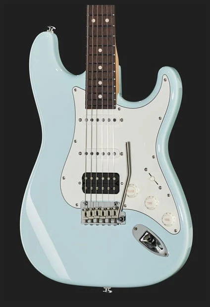 SUHR CLASSIC S HSS RW SB GUITARRA ELECTRICA SONIC BLUE - Image 4