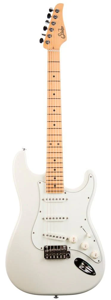 SUHR CLASSIC S MN OW GUITARRA ELECTRICA OLYMPIC WHITE