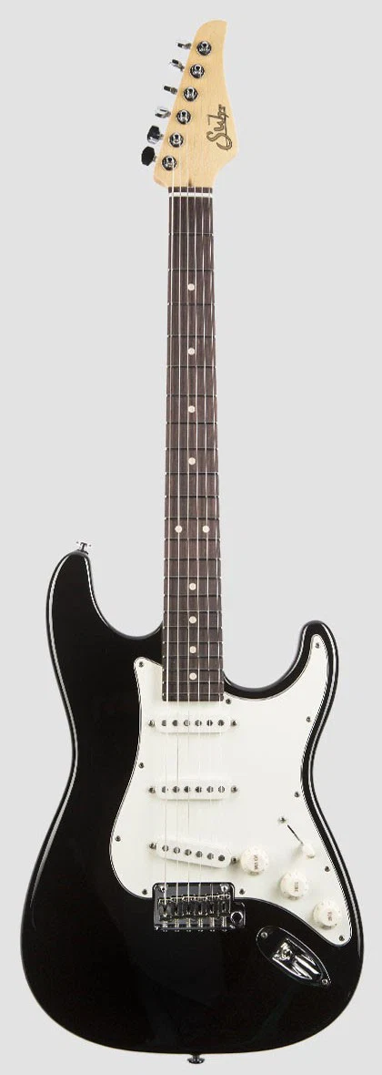 SUHR CLASSIC S RW BLK GUITARRA ELECTRICA NEGRA