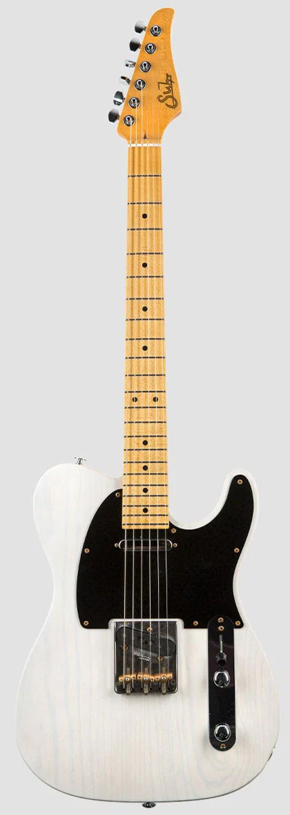 SUHR CLASSIC T ANTIQUE MN TW GUITARRA ELECTRICA TRANS WHITE