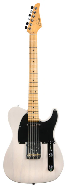 SUHR CLASSIC T MN TW GUITARRA ELECTRICA TRANSPARENT WHITE