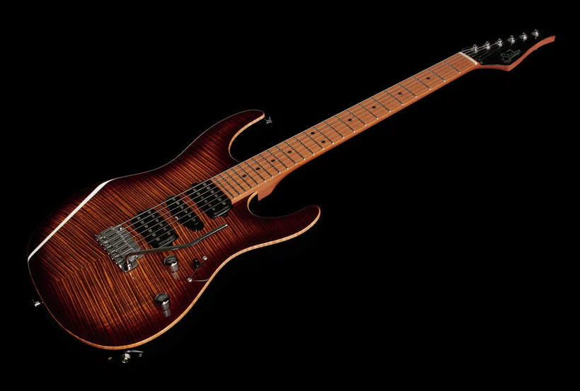 SUHR MODERN PLUS HSH MN BB GUITARRA ELECTRICA BENGAL BURST - Image 11