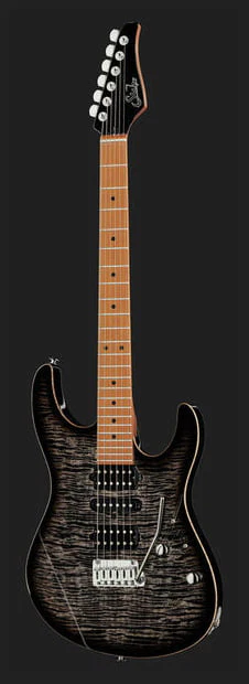 SUHR MODERN PLUS HSH MN CB GUITARRA ELECTRICA TRANS CHARCOAL BURST - Image 2