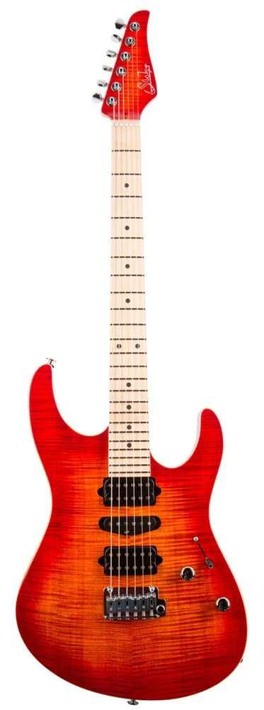 SUHR MODERN PLUS HSH MN FB GUITARRA ELECTRICA FIREBURST